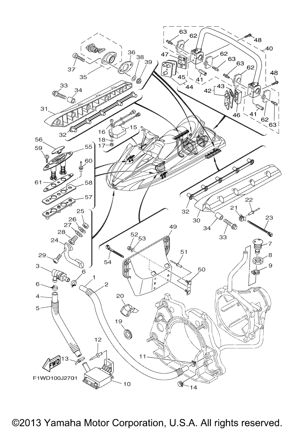 Схема узла Корпуса И Палубы
