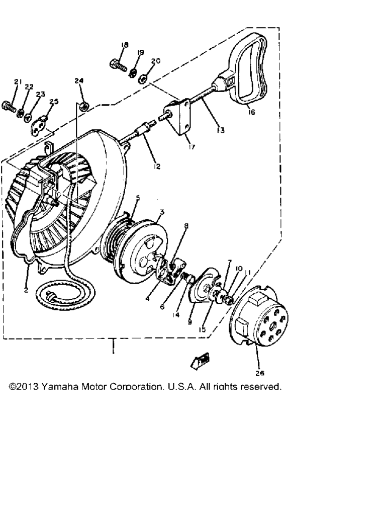 Схема узла Стартер Br250F