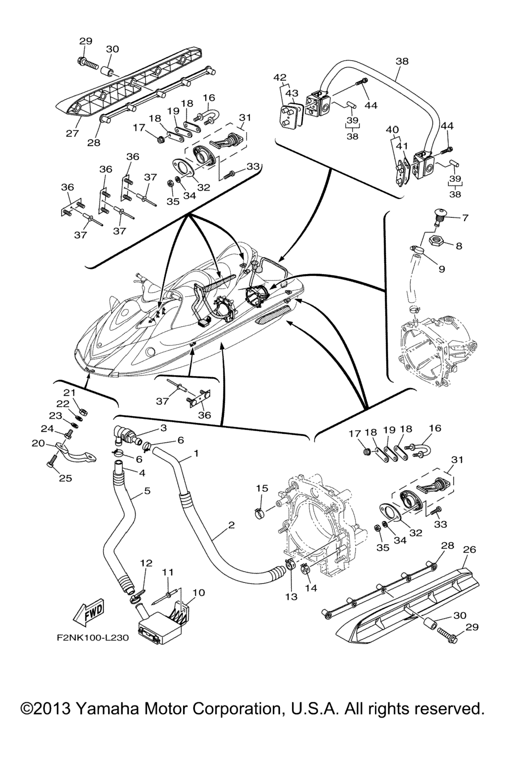 Схема узла Корпуса И Палубы