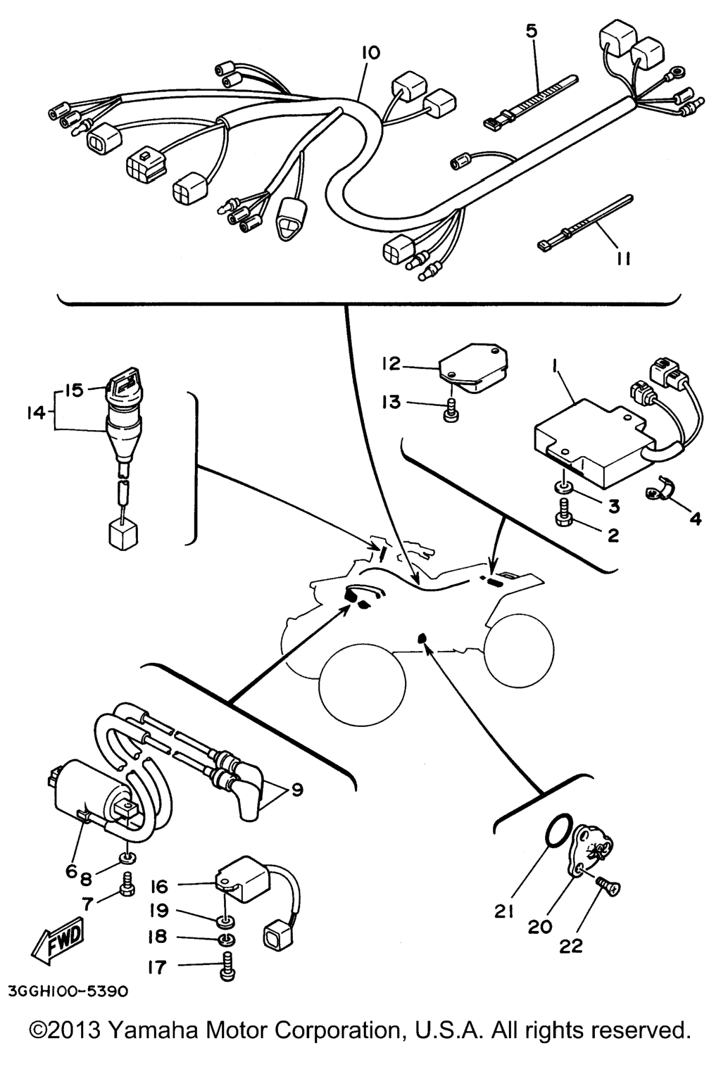 Схема узла Электрика