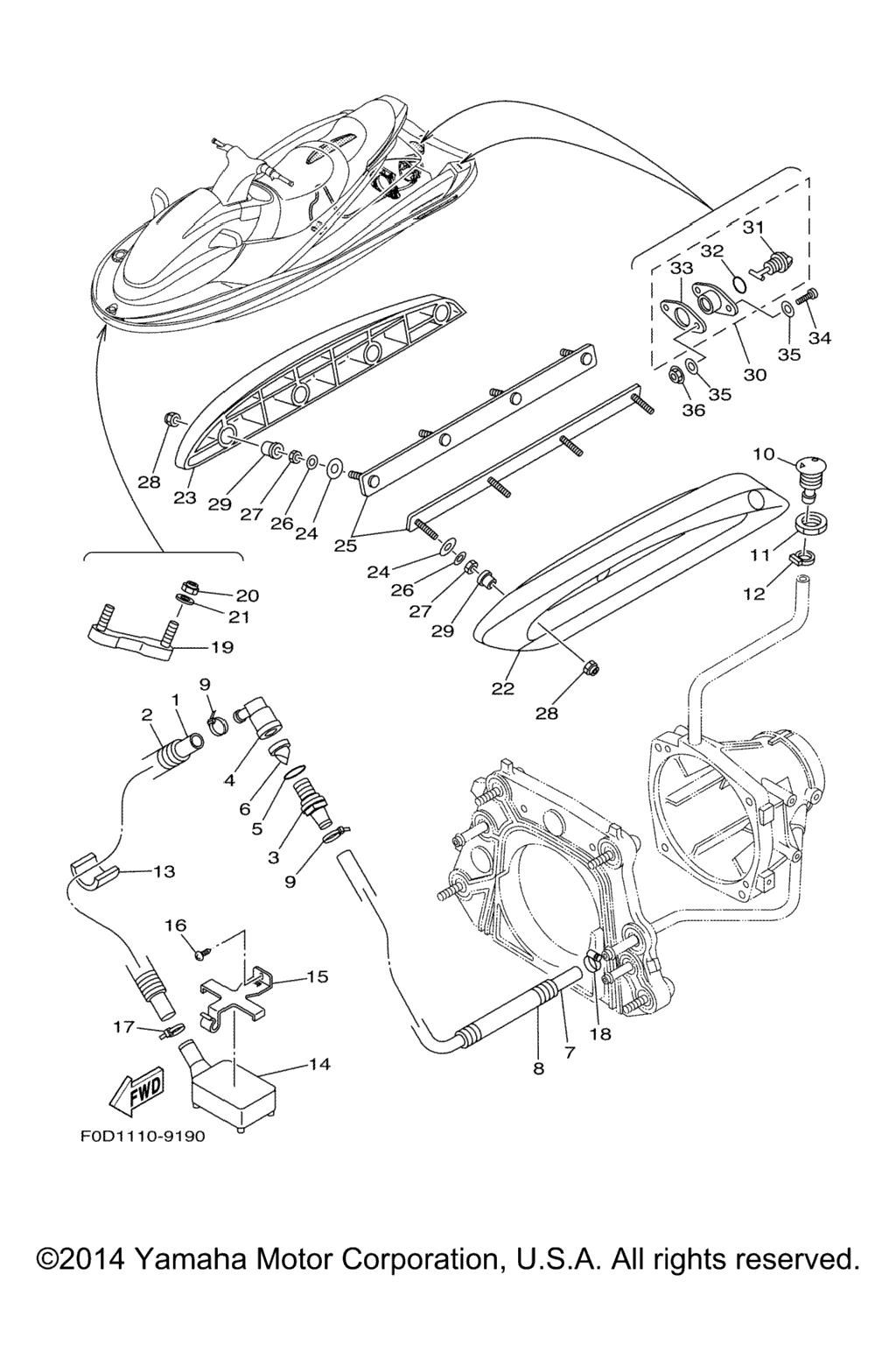Схема узла Hull. Deck