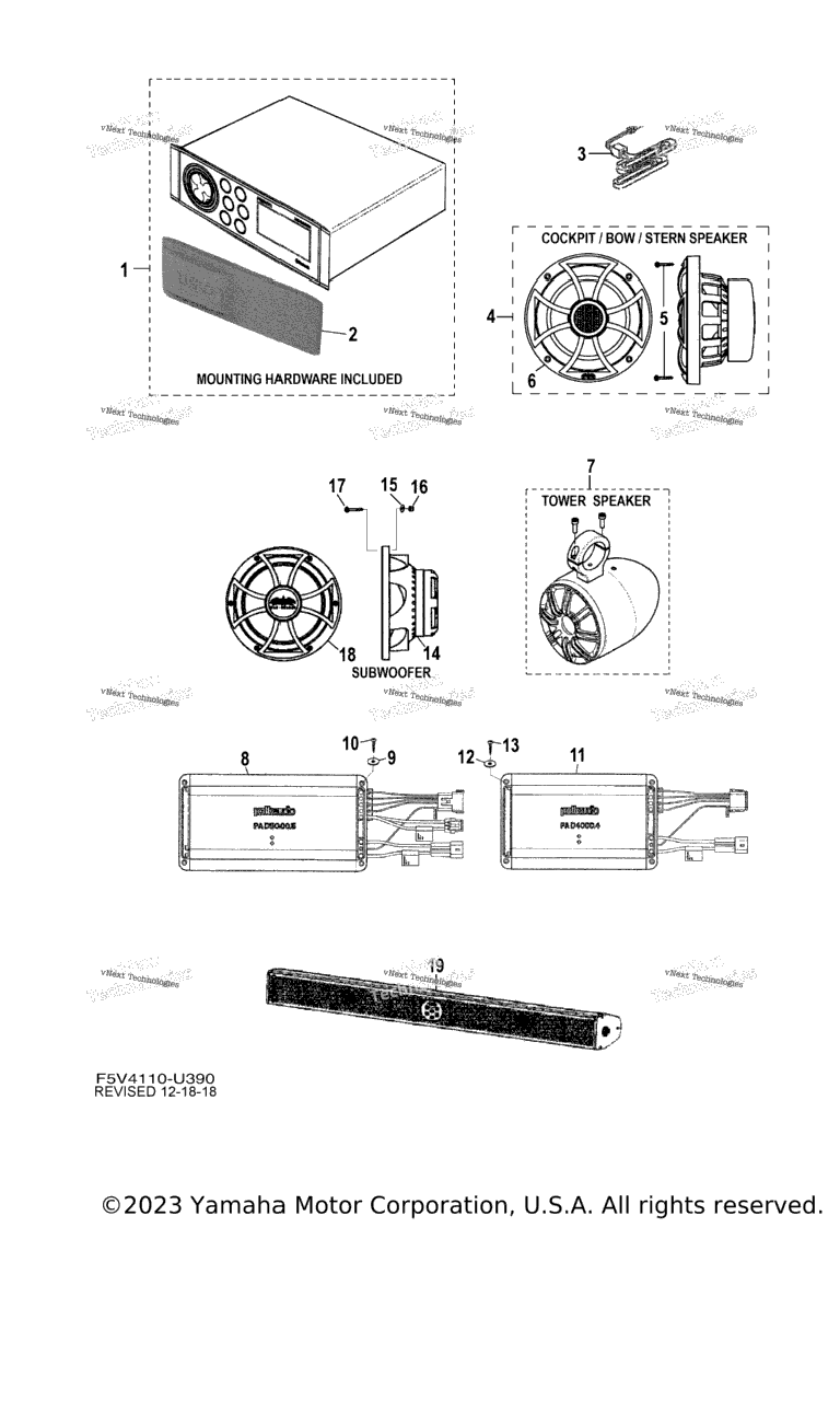 Схема узла Стереооборудование