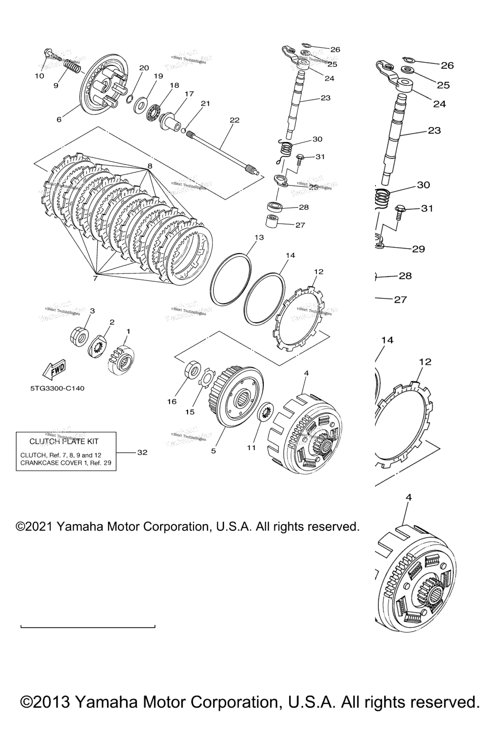 Схема узла Сцепление