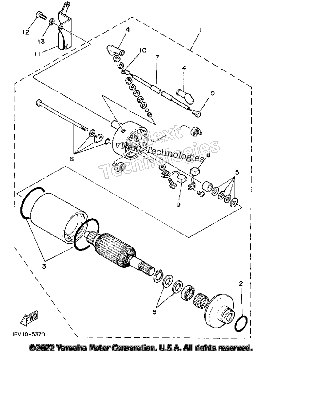 Схема узла Стартер