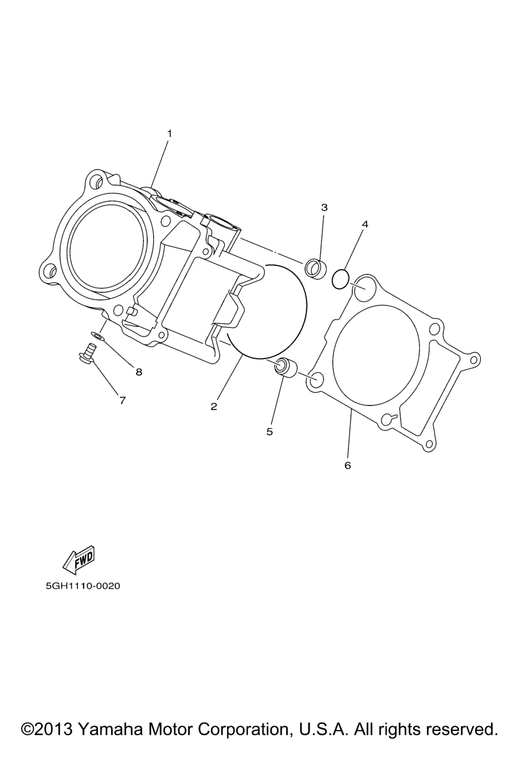 Схема узла Цилиндры