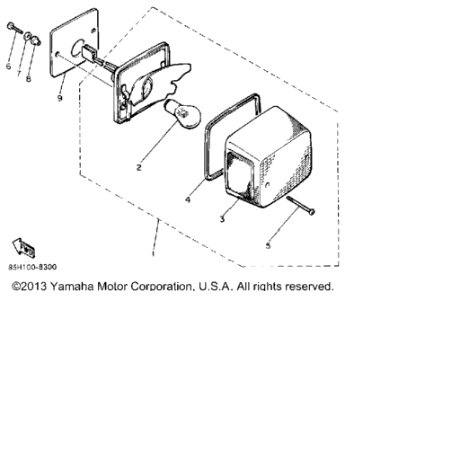 Схема узла Задние Фонари