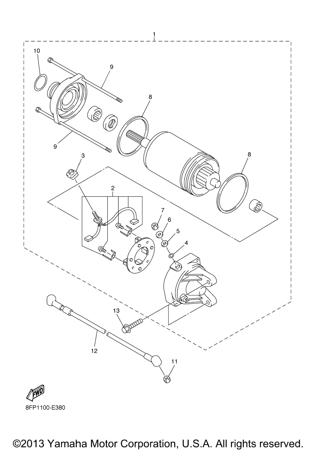 Схема узла Стартер