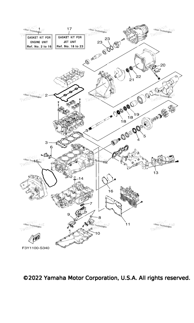 Схема узла Ремонтный Комплект 1