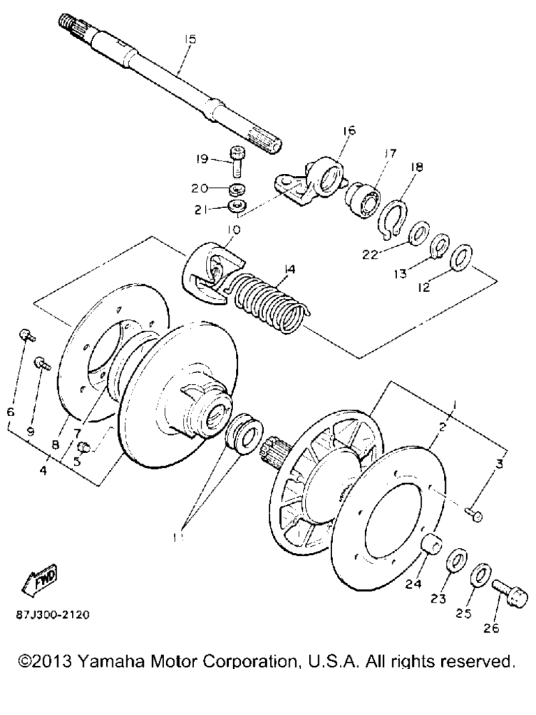 Схема узла Вторичный Ползунец