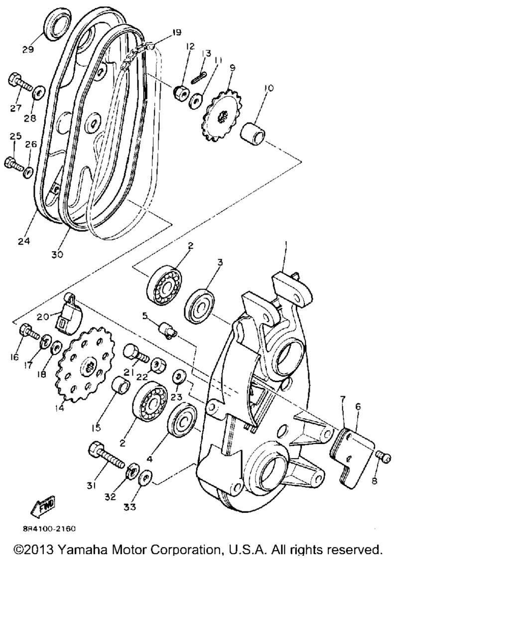 Схема узла Привод Гусеницы 2