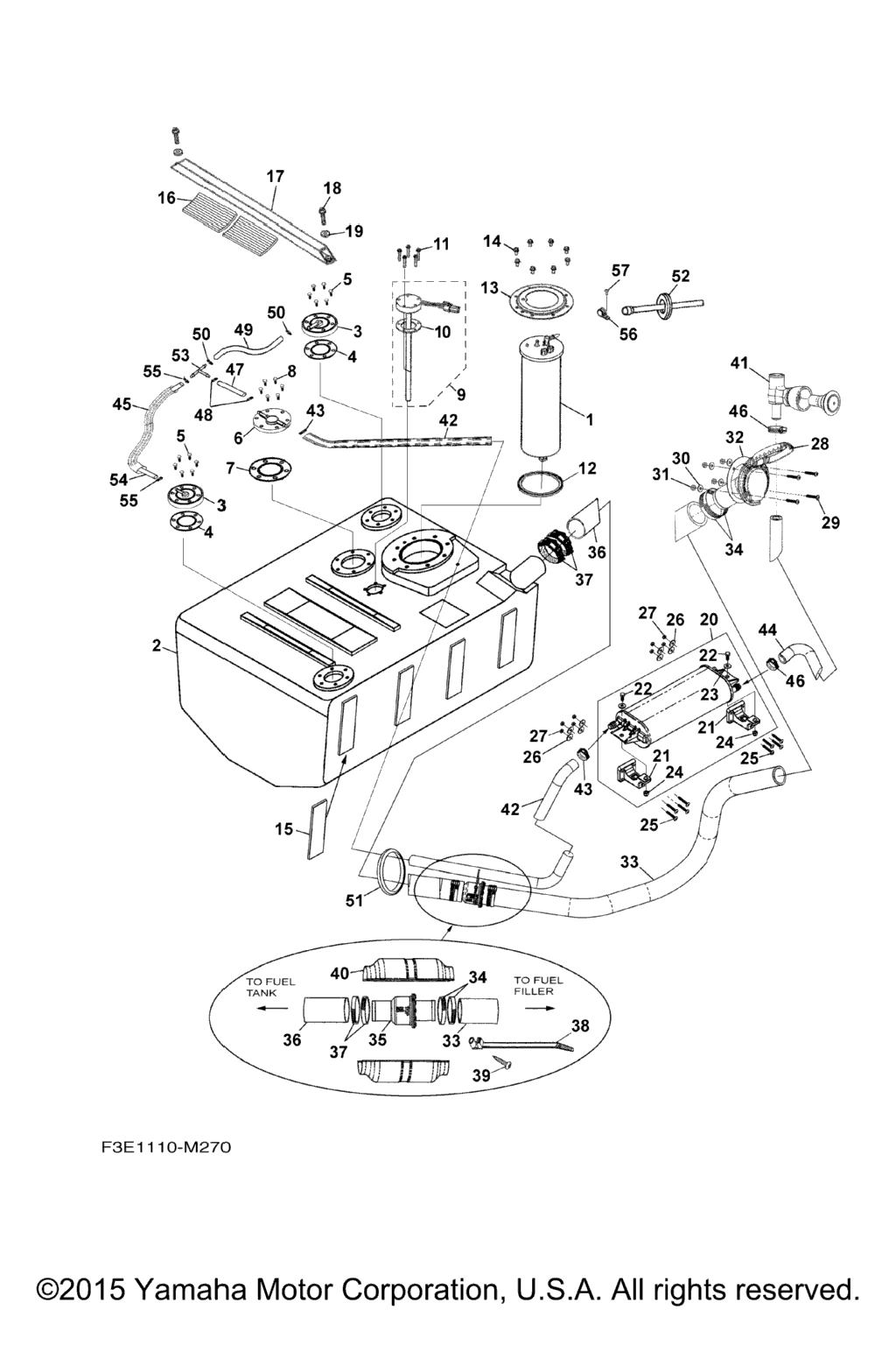 Схема узла Топливные Баки