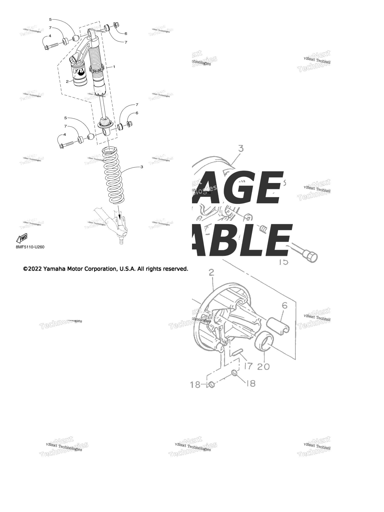 Схема узла Передняя Подвеска 2