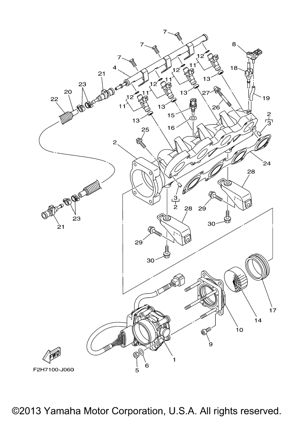Схема узла Впуск 1