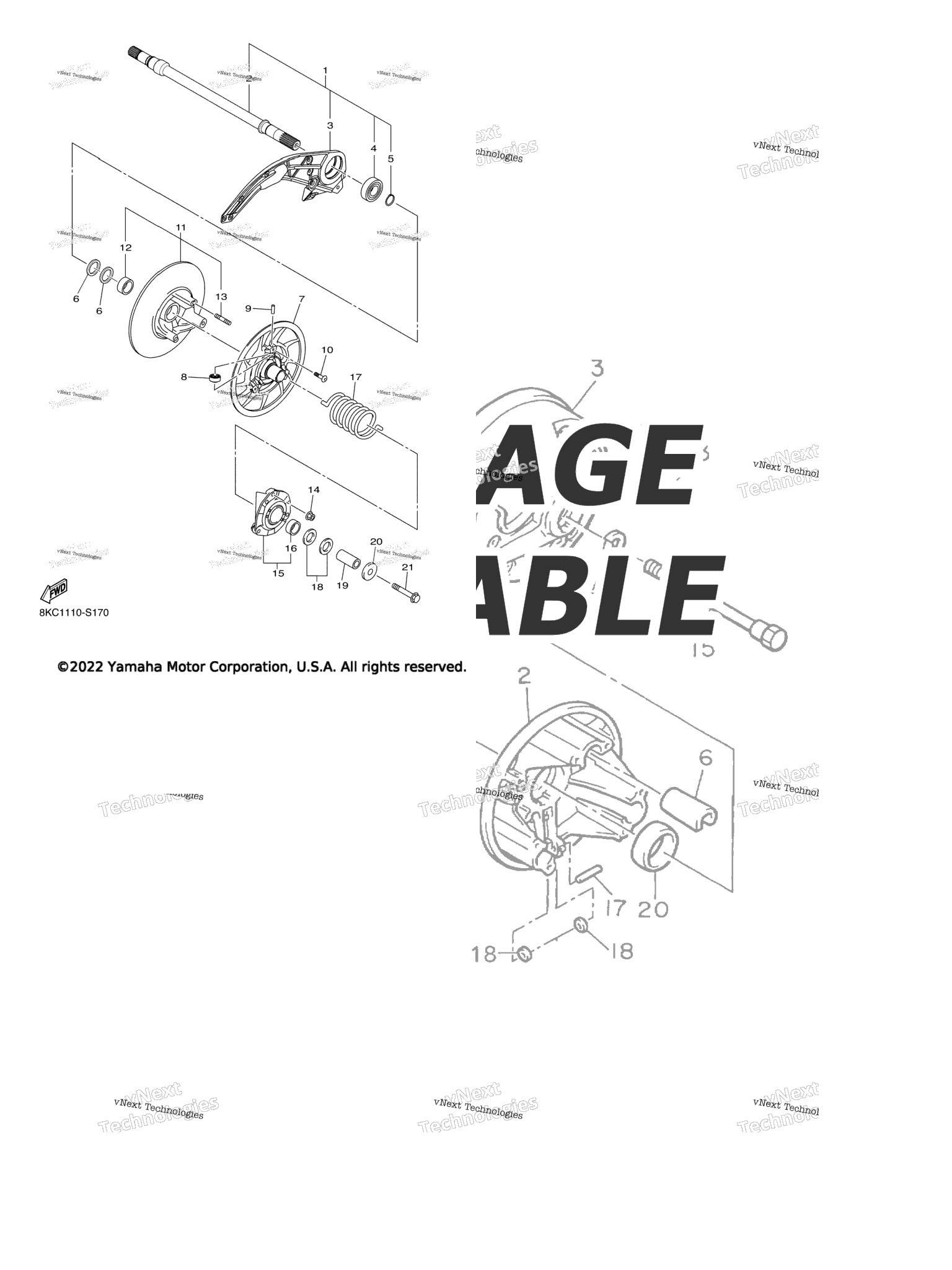 Схема узла Вторичный Ползунец