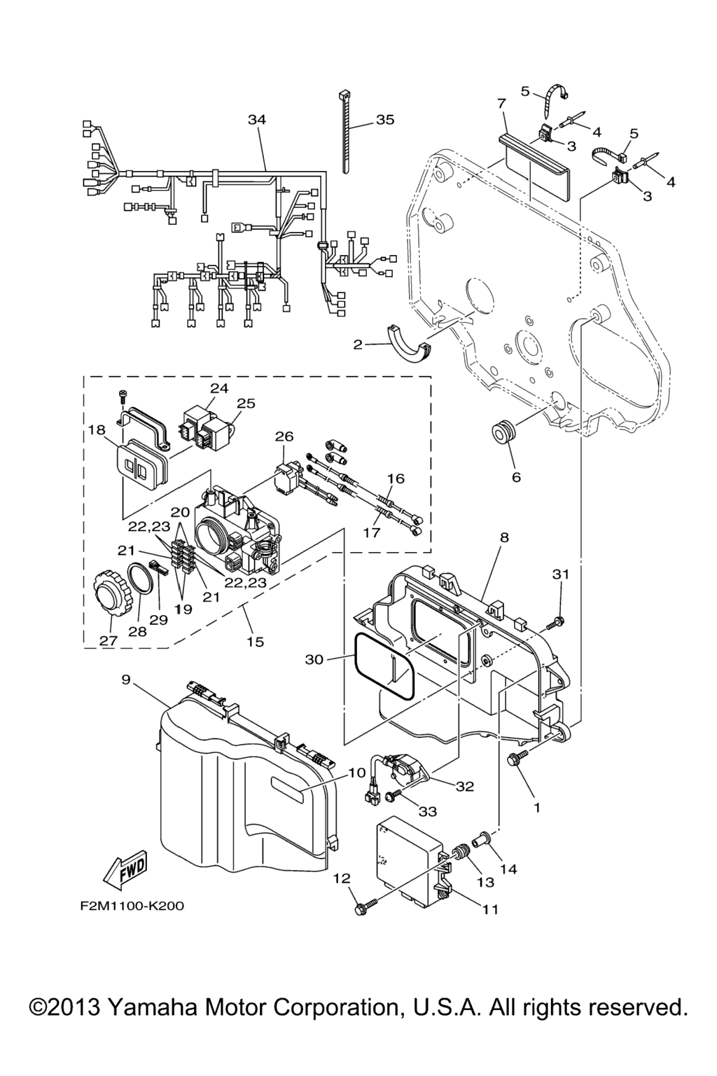 Схема узла Электрика 1