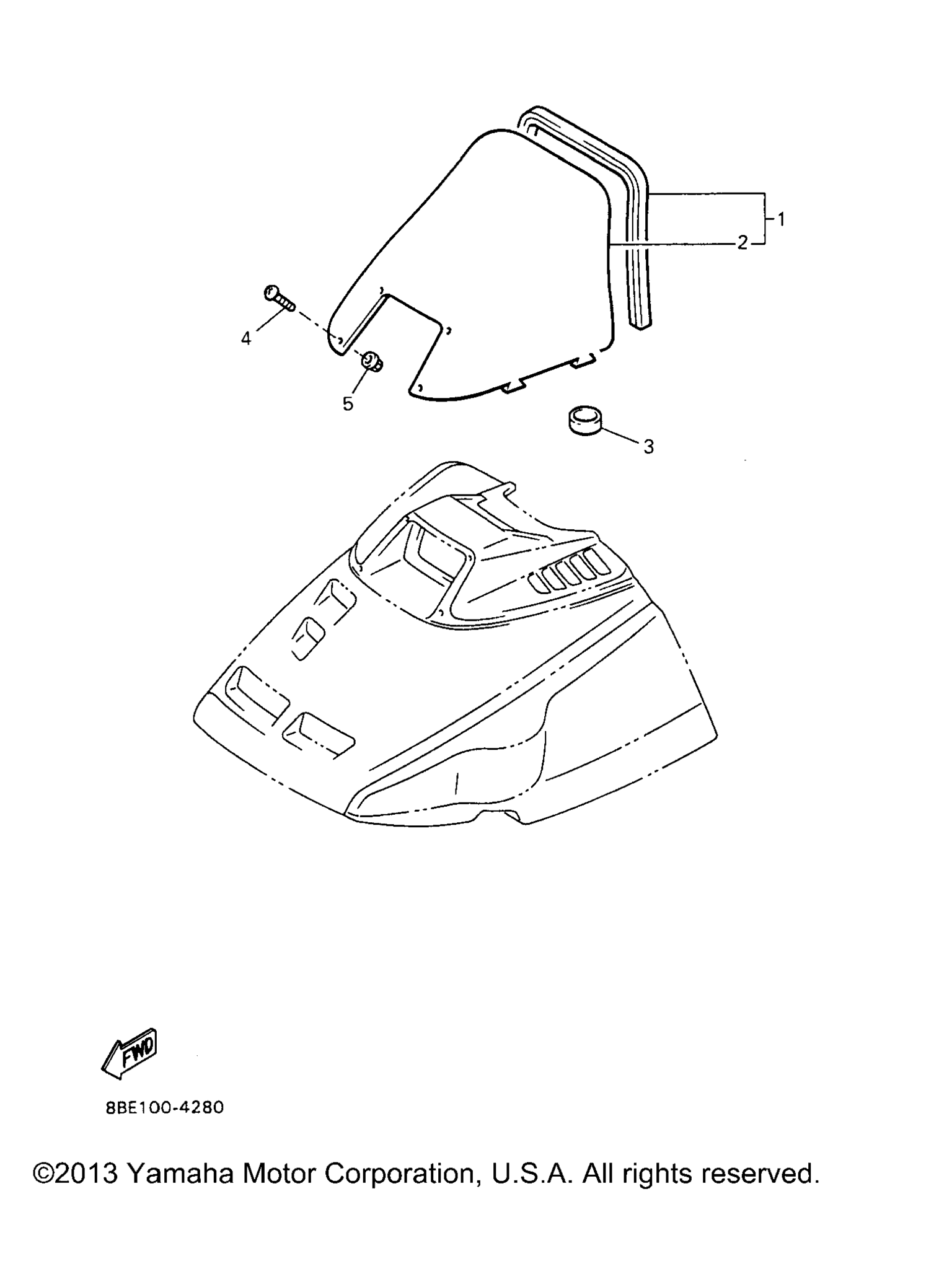 Схема узла Стекло Ветровое