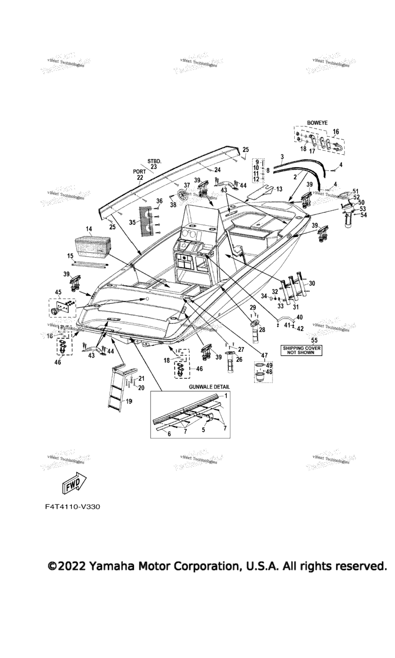 Схема узла Элементы Палубы Корпуса