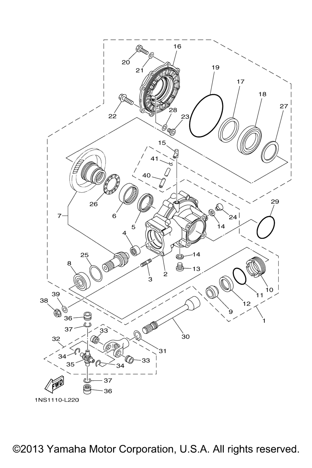 Схема узла Вал Привода