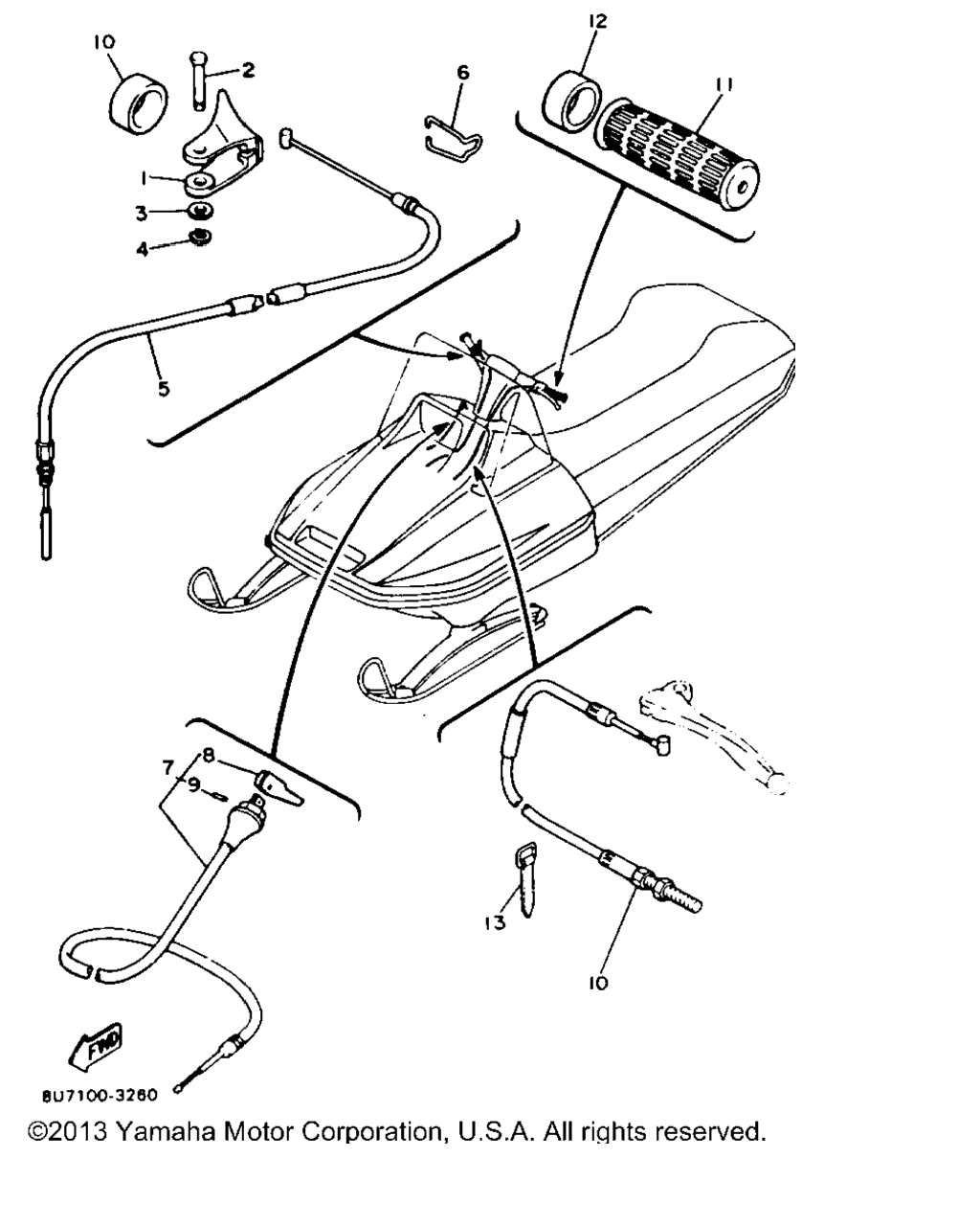 Схема узла Корректор - Кабель