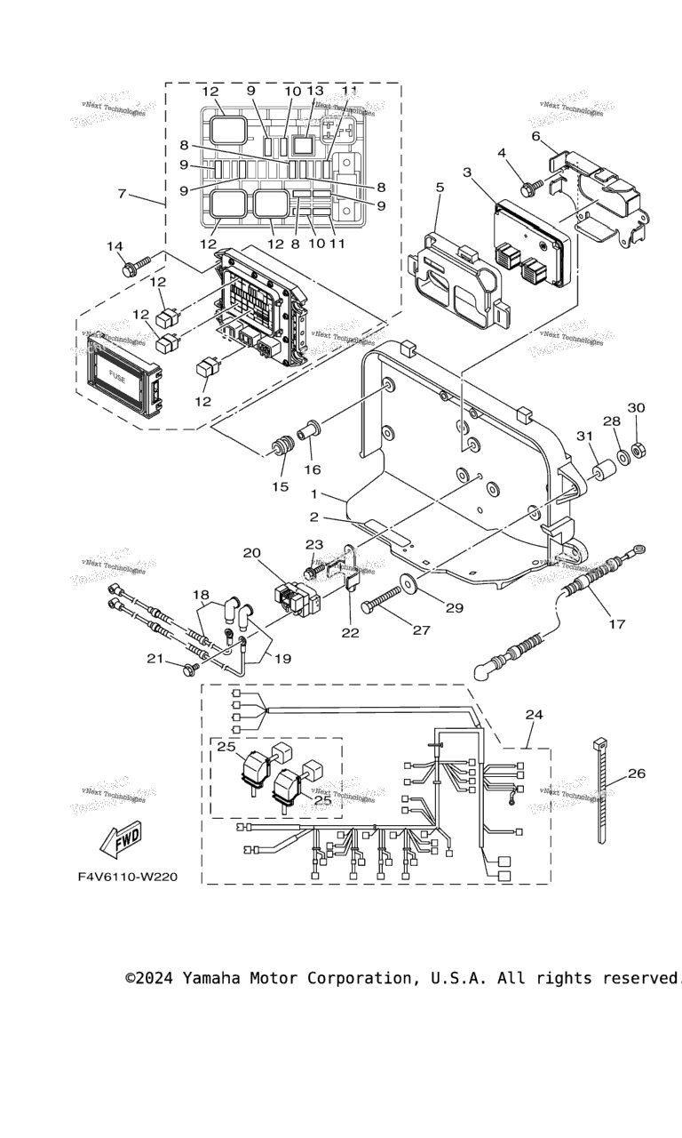 Схема узла Электрика 1