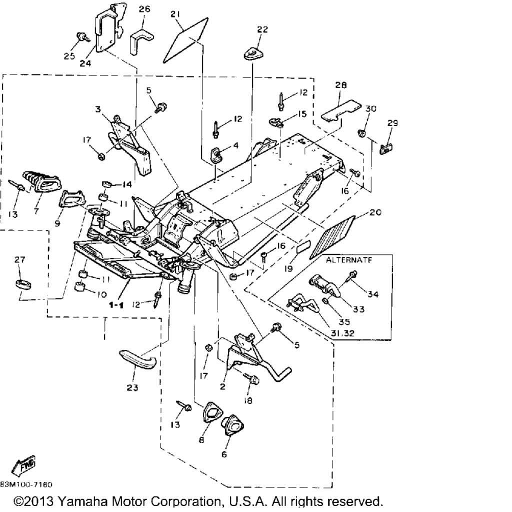 Схема узла Рама