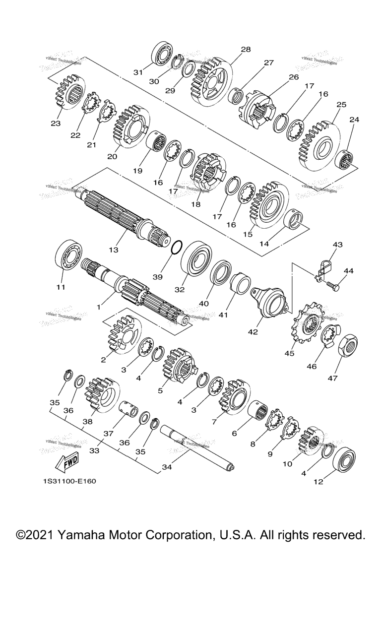 Схема узла Трансмиссии