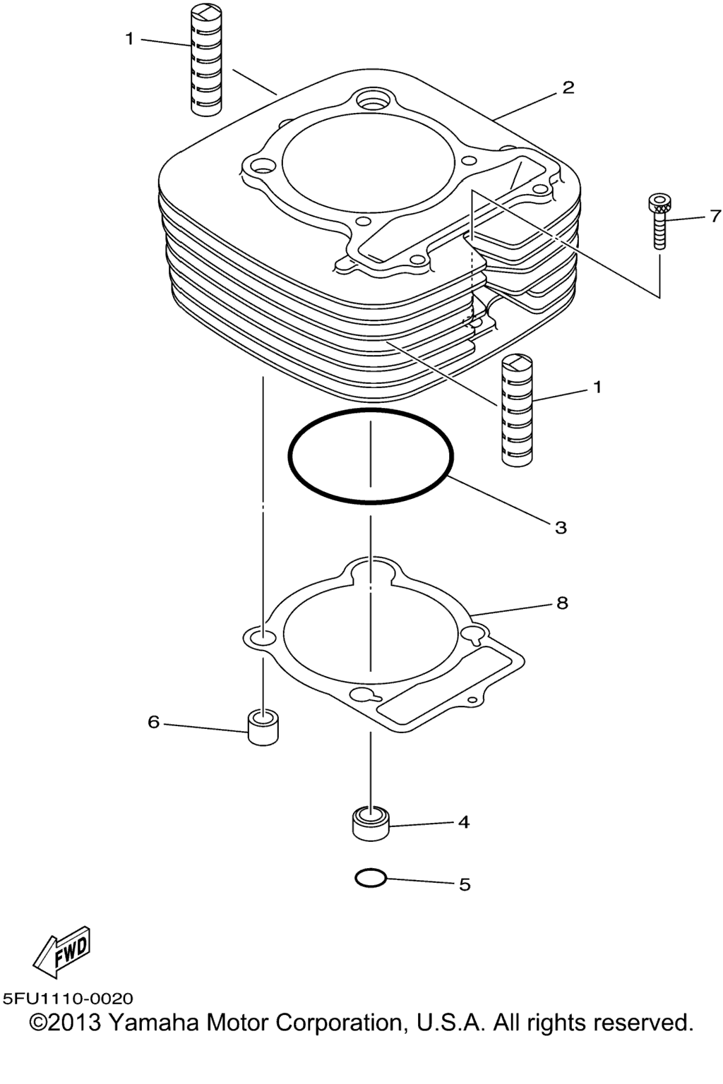 Схема узла Цилиндры