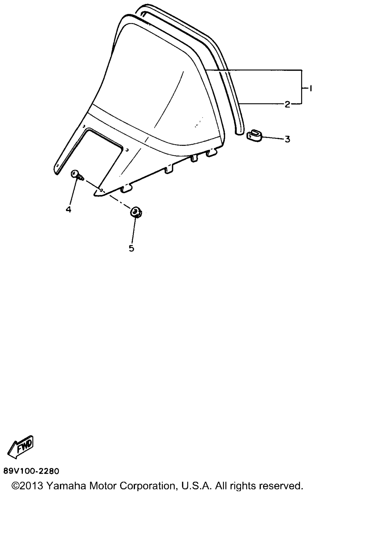 Схема узла Стекло Ветровое