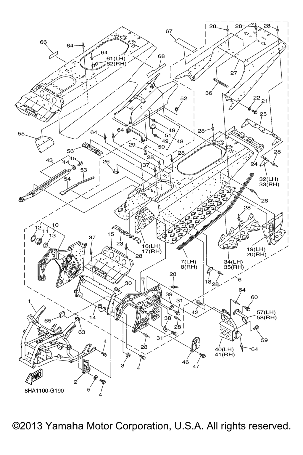Схема узла Рама