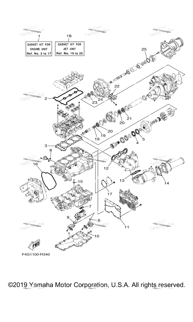 Схема узла Ремонтный Комплект 1