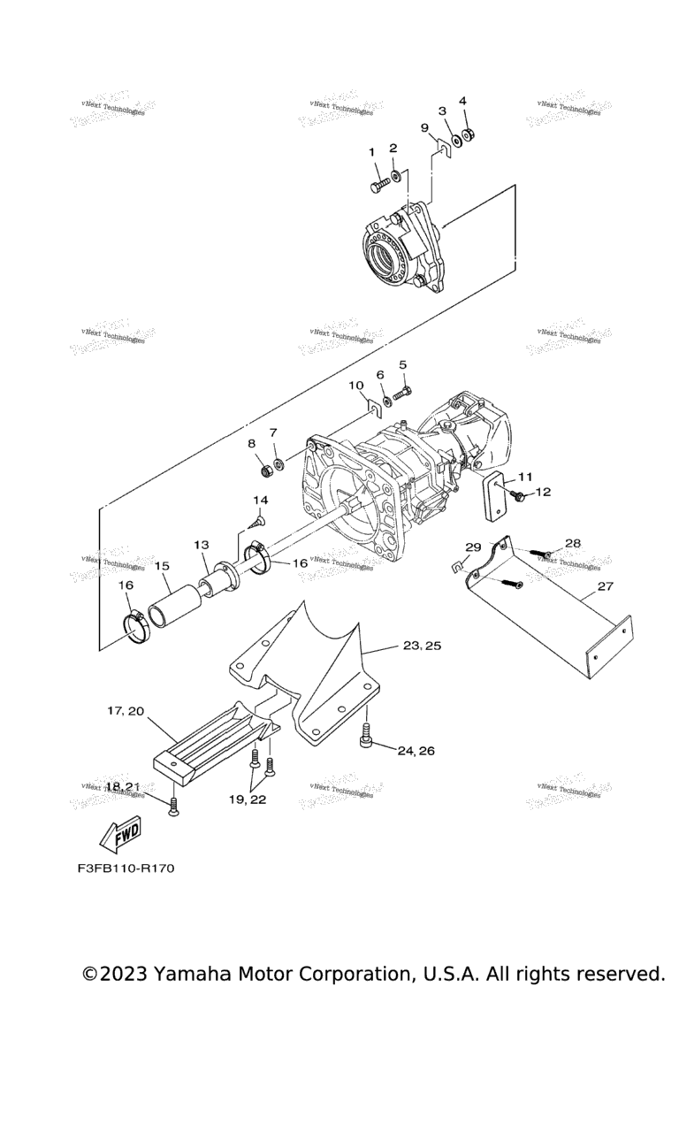 Схема узла Юнит Насоса 3