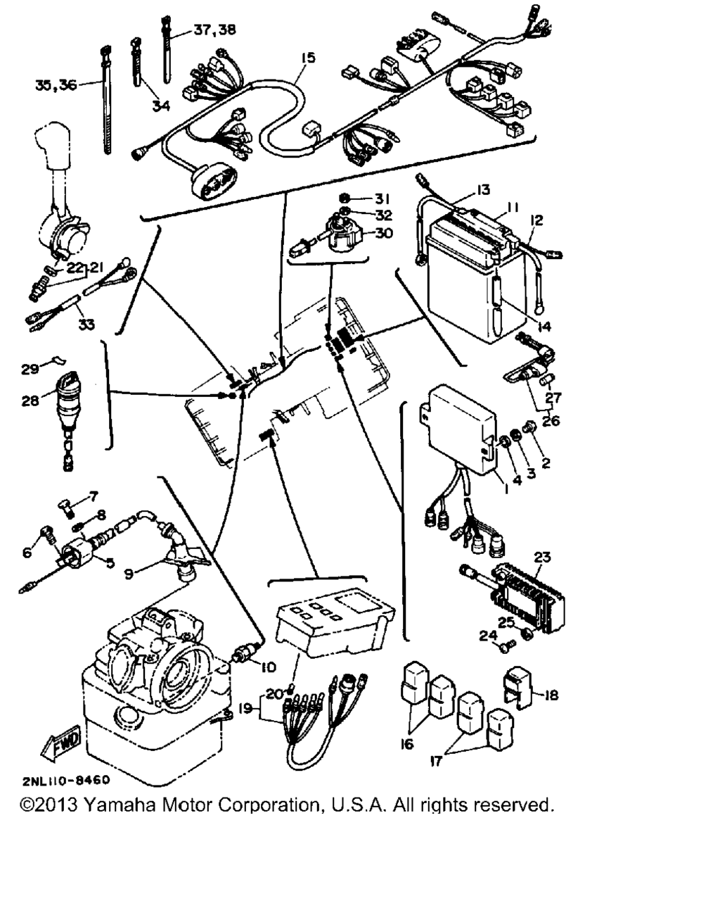 Схема узла Электрика 1