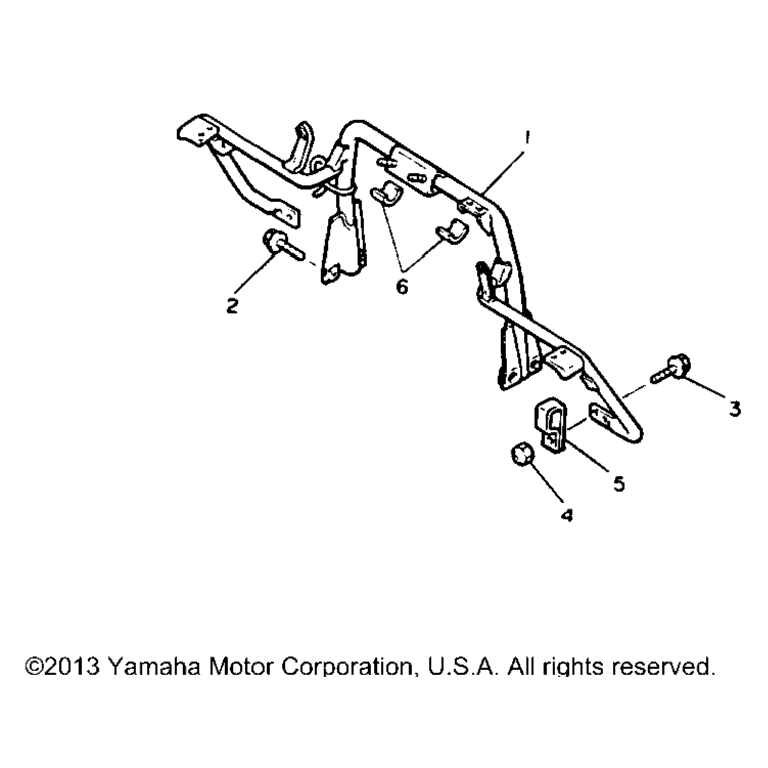 Схема узла Рулевые Ворота