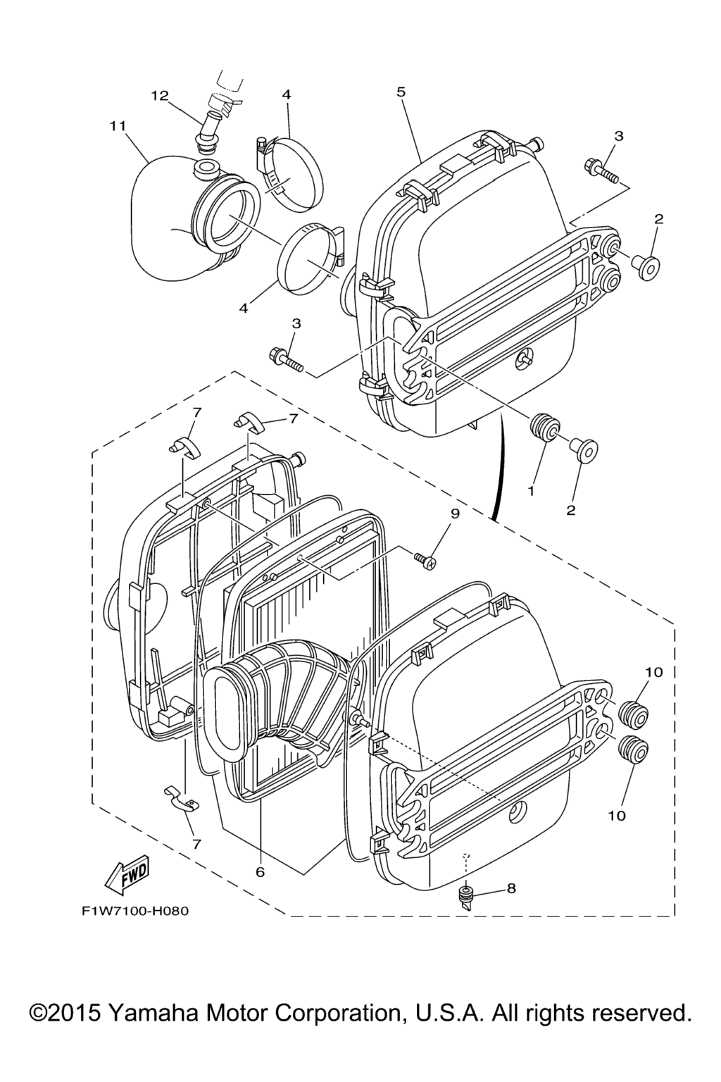 Схема узла Впуск 3