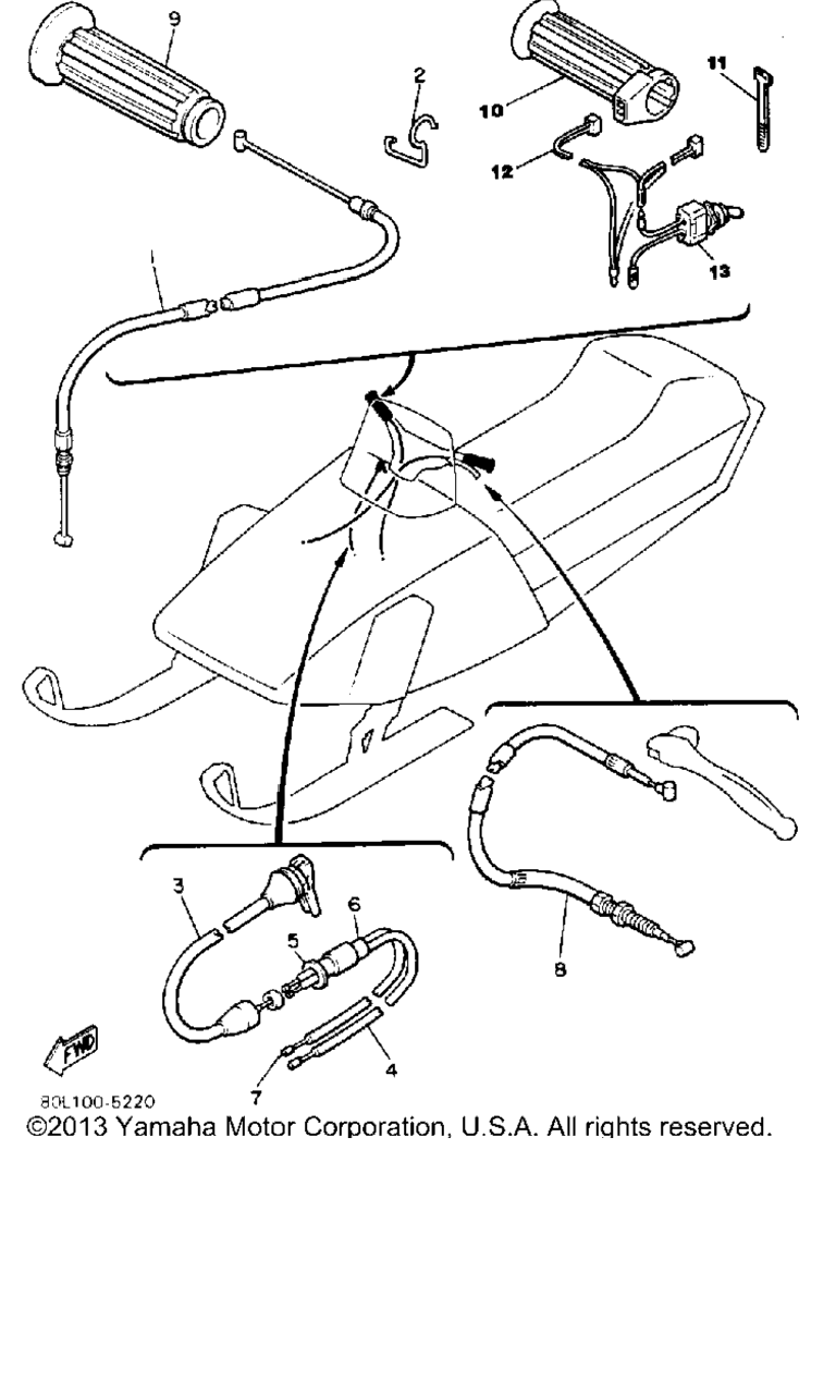 Схема узла Корректор - Кабель