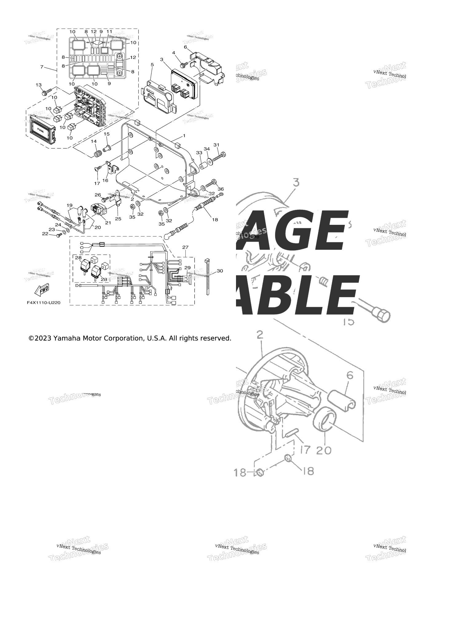 Схема узла Электрика 1