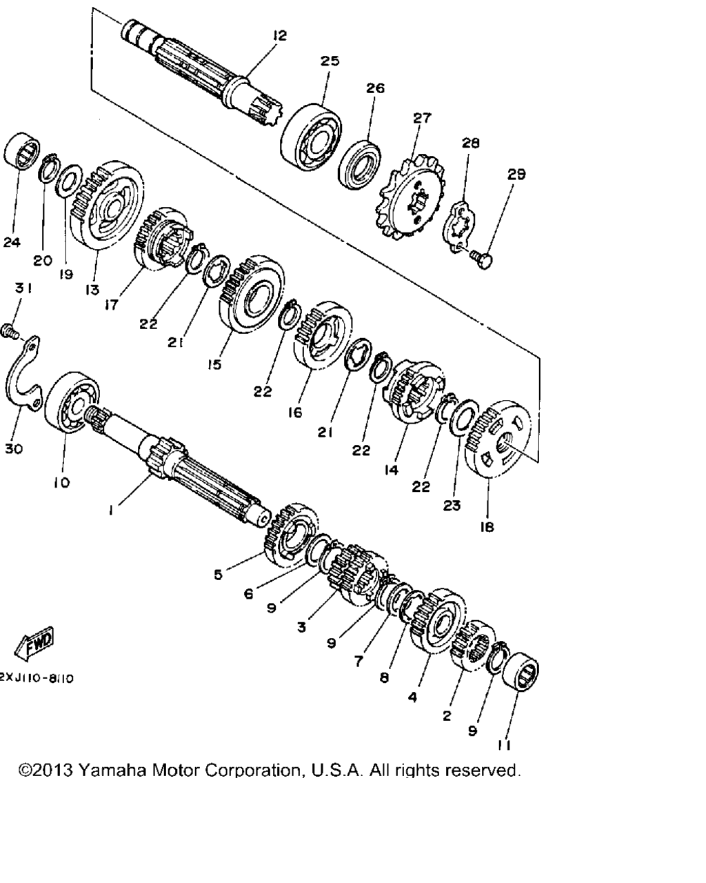 Схема узла Трансмиссии