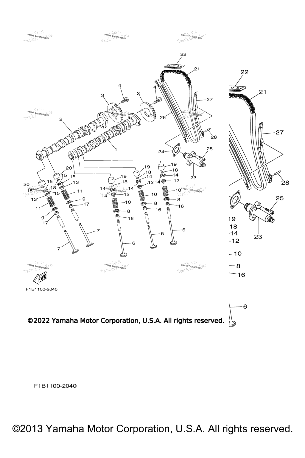 Схема узла Клапаны