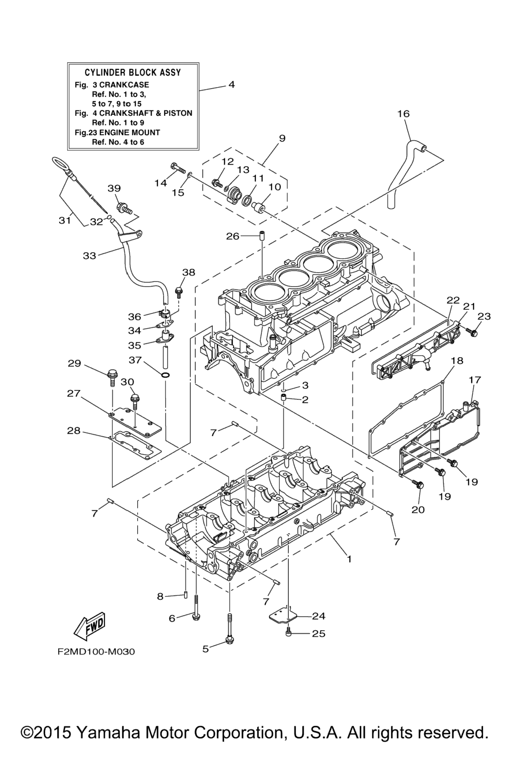 Схема узла Корпус Двигателя