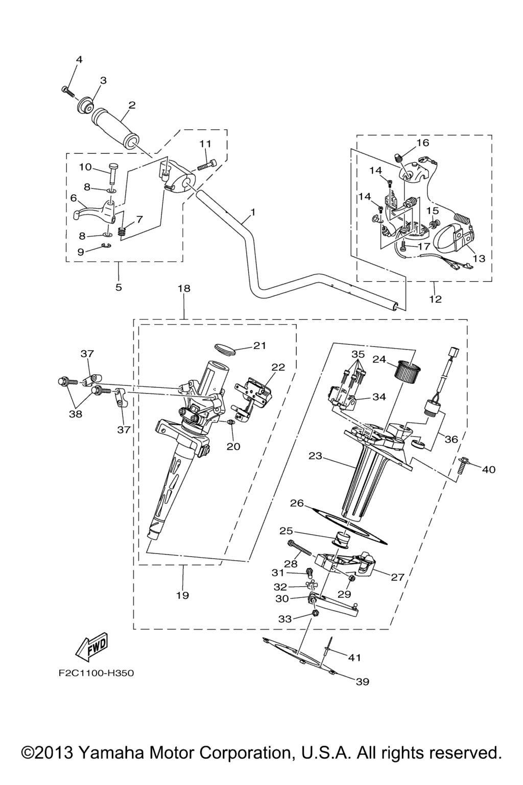 Схема узла Рулевое Управление 1