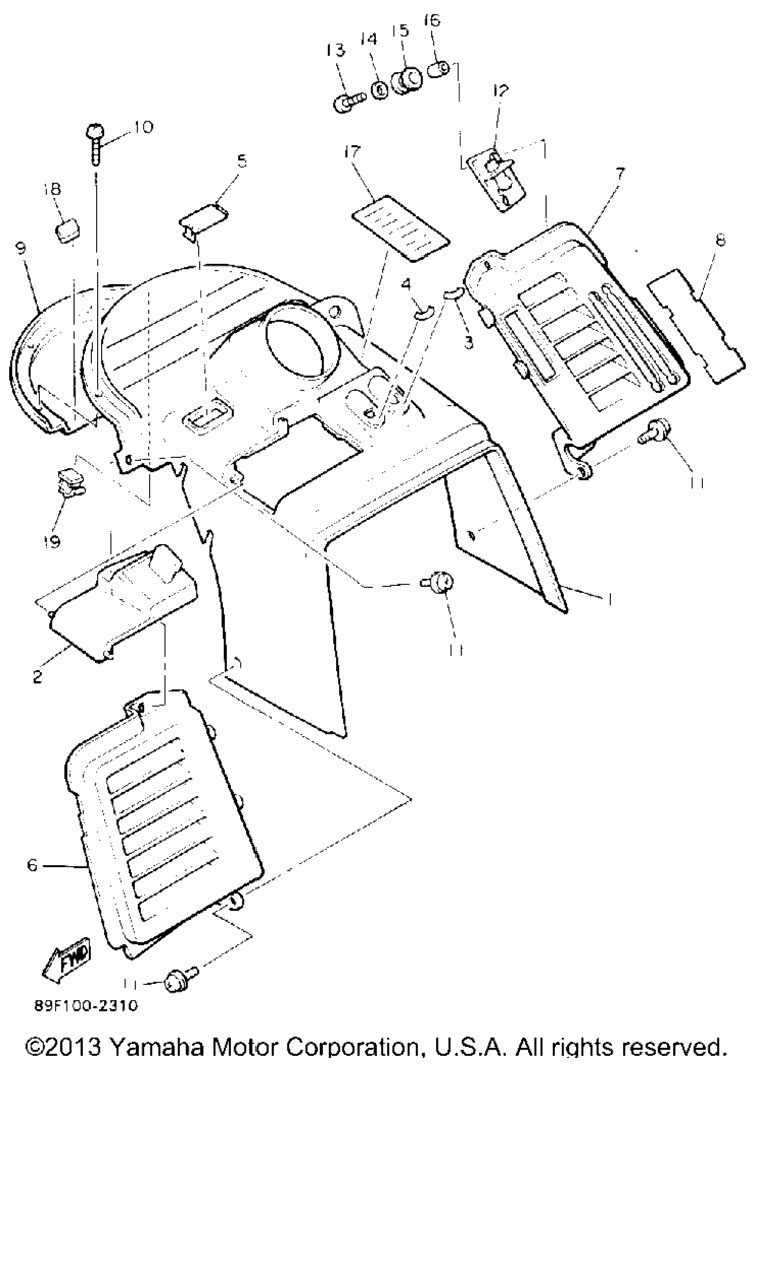 Схема узла Приборная Панель