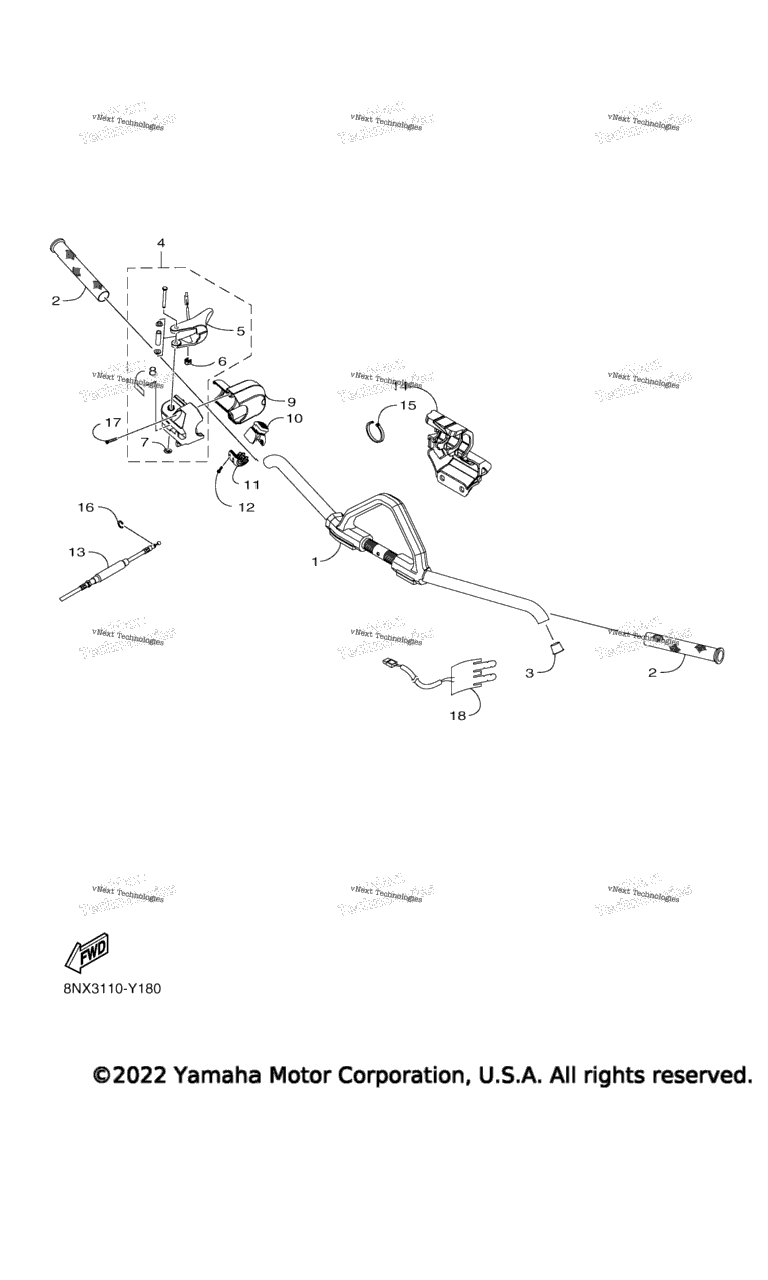 Схема узла Рулевая Система