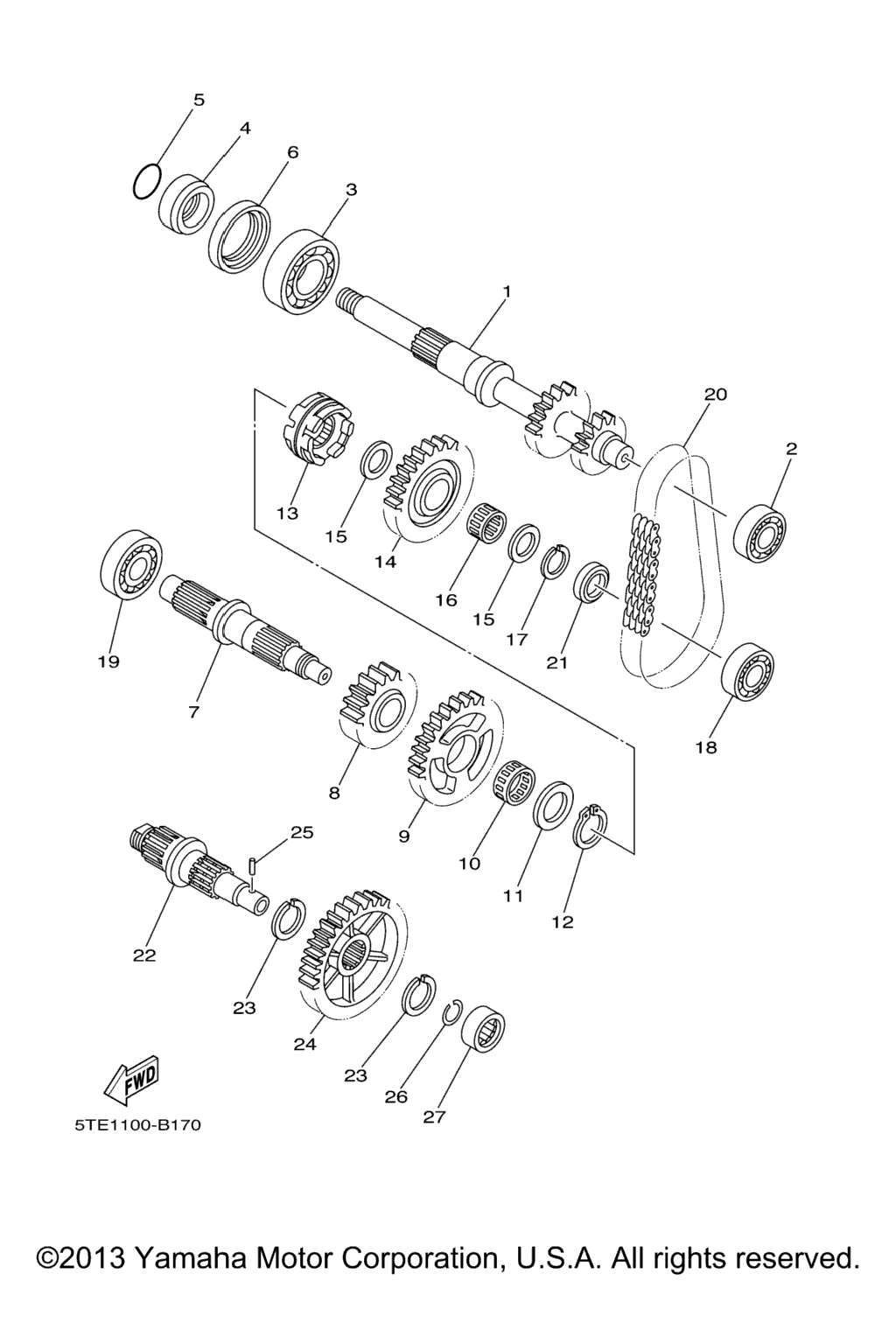 Схема узла Трансмиссии