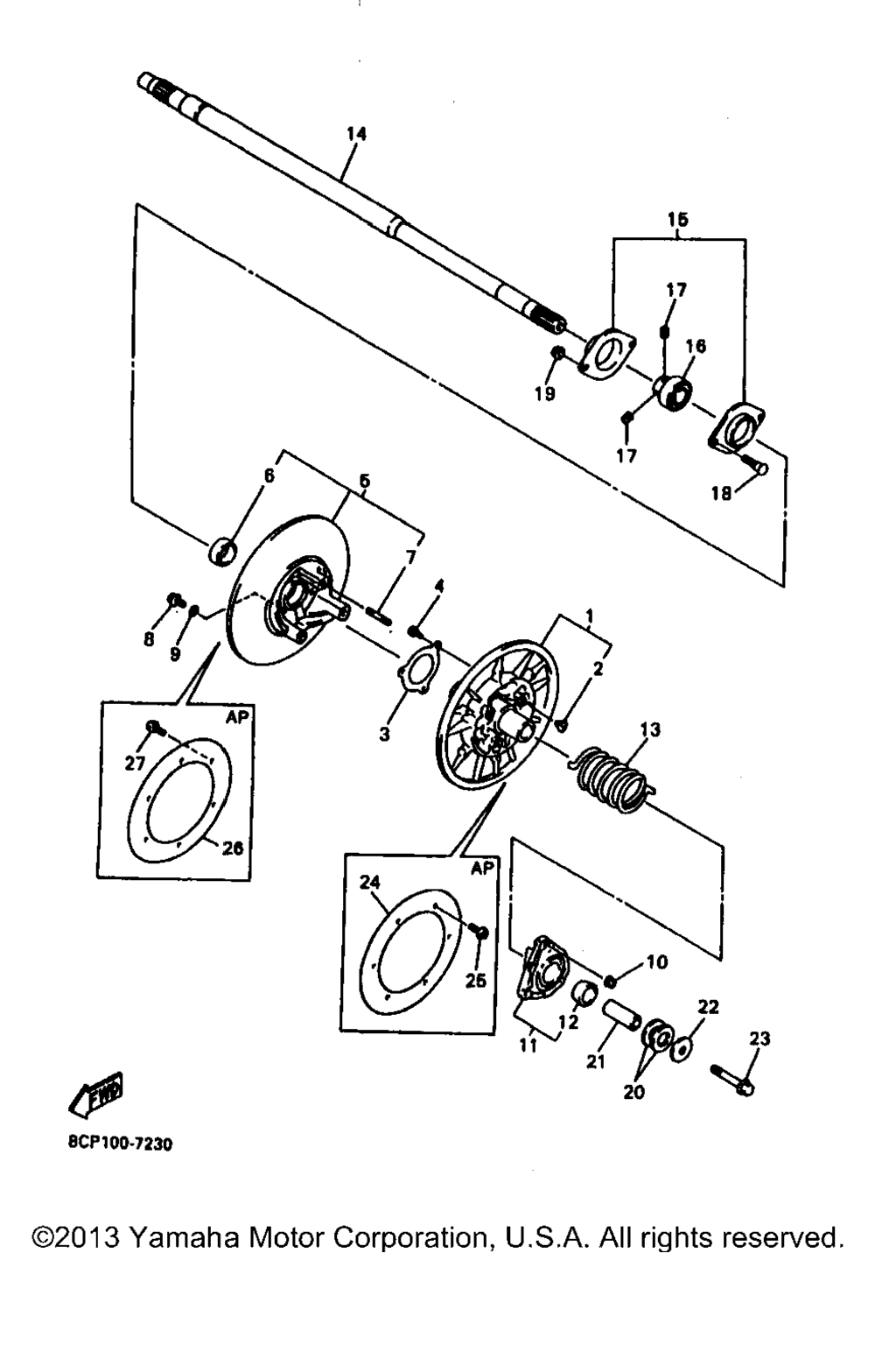 Схема узла Вторичный Ползунец