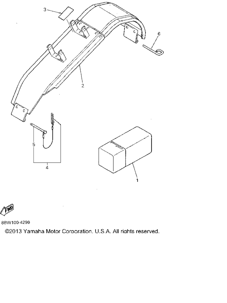 Схема узла Защитный Короб Для Багажа