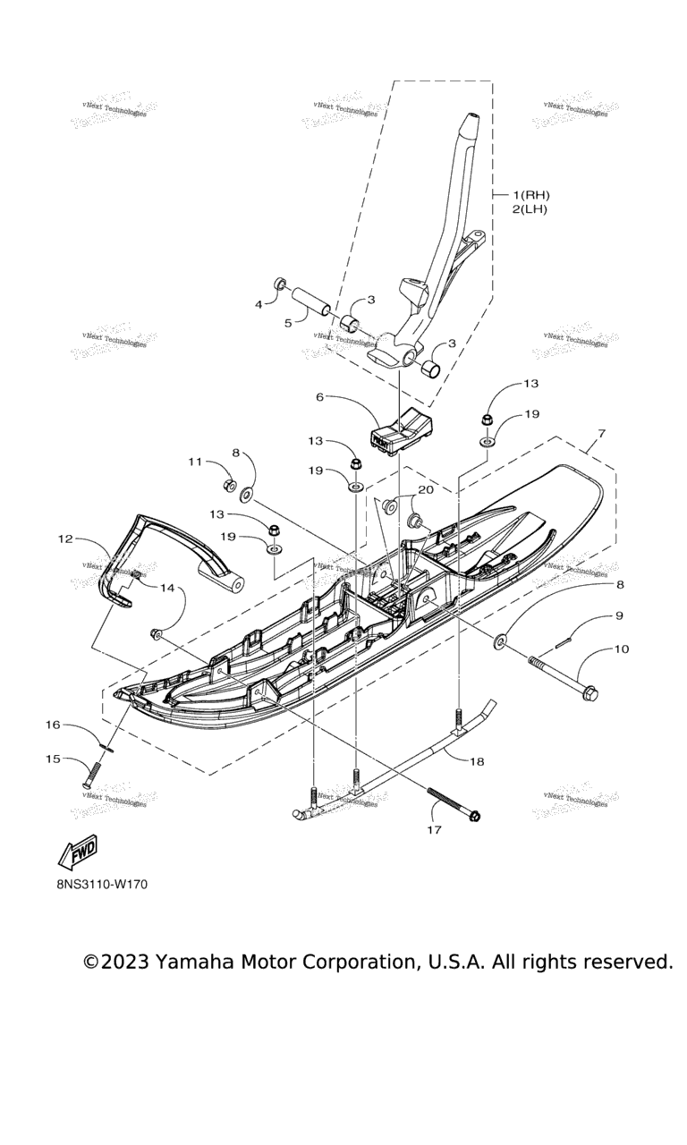 Схема узла Сани