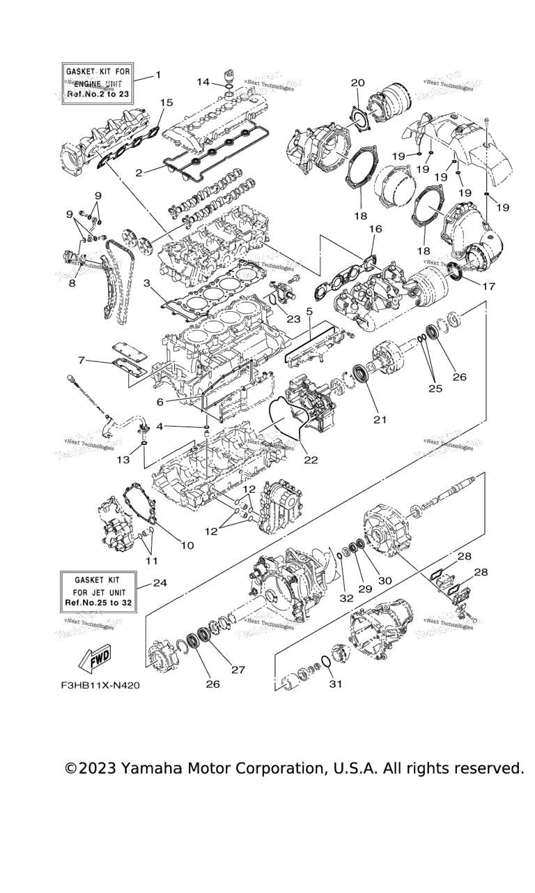Схема узла Ремонтный Комплект 1
