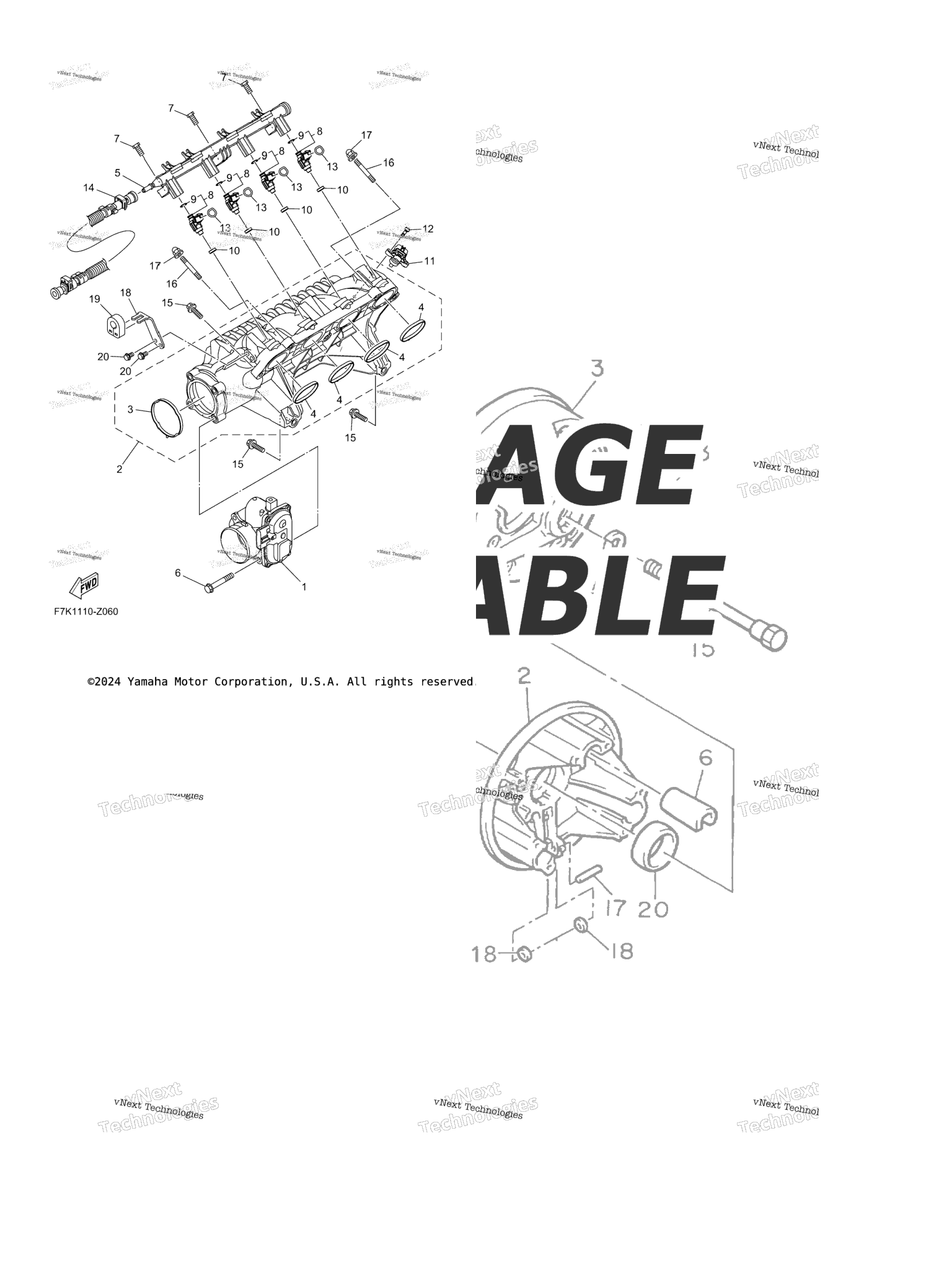 Схема узла Впуск 1