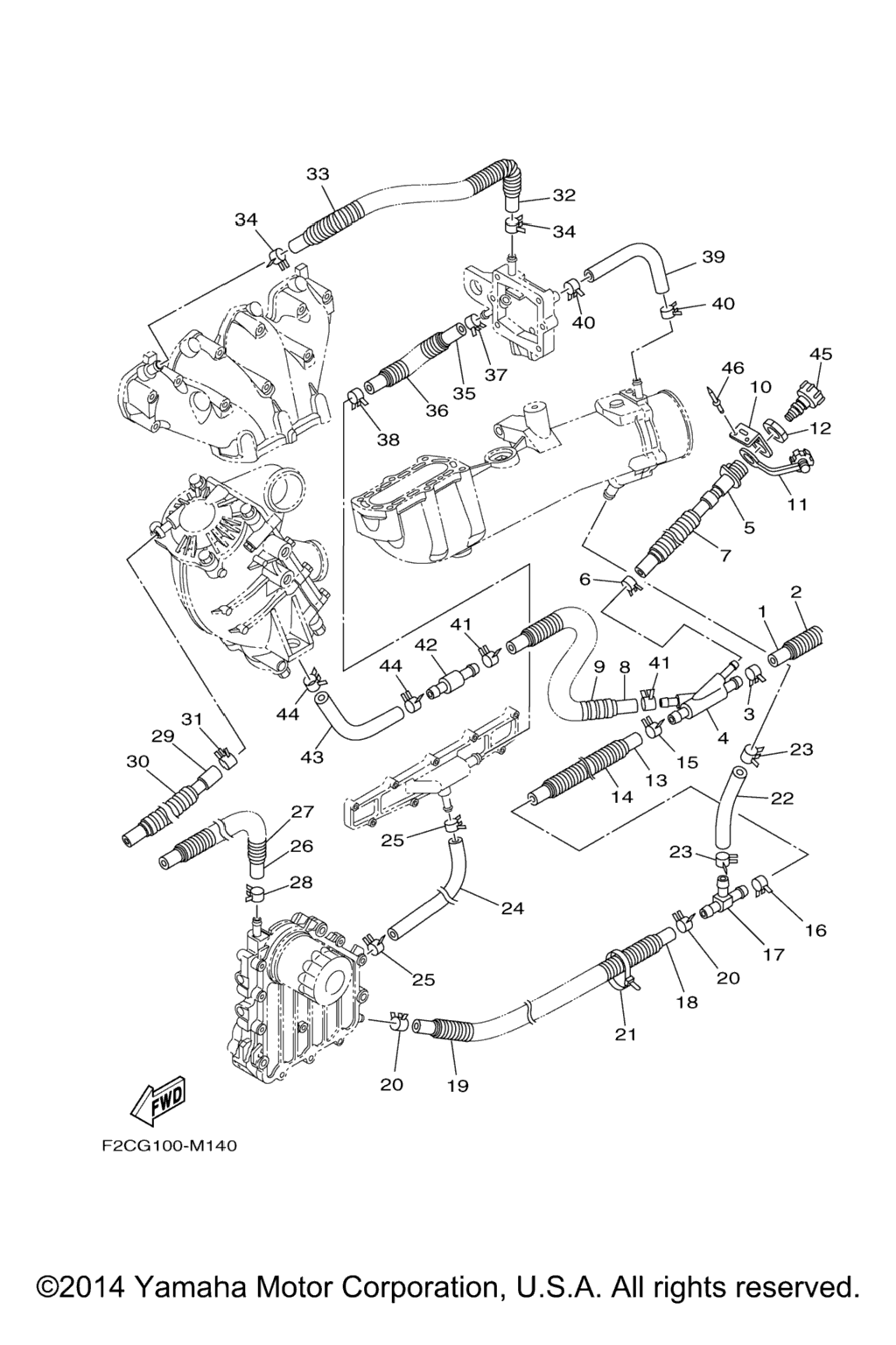 Схема узла Выпускные Системы 2