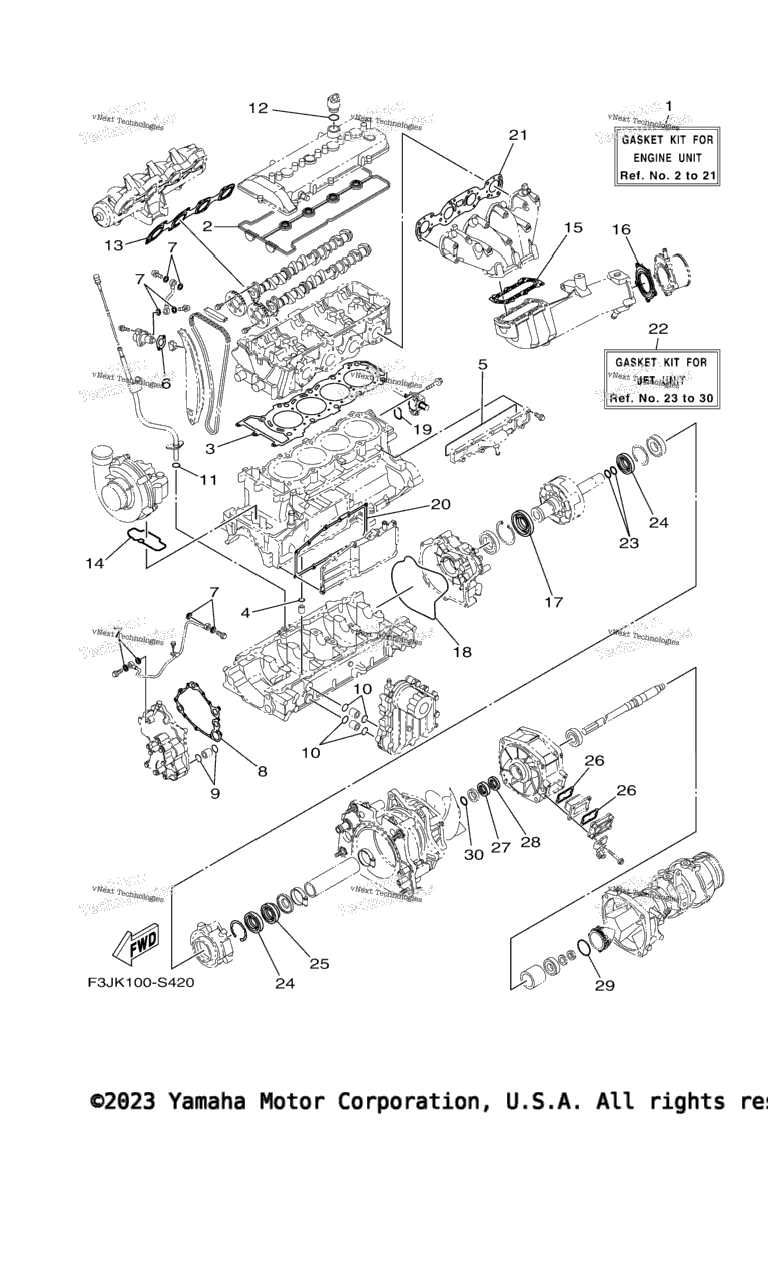 Схема узла Ремонтный Комплект 1